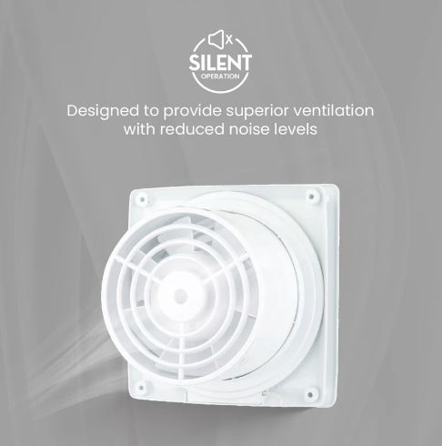 Crompton New Mount Air (White Color) 150 MM 5 Blade Exhaust Fan
