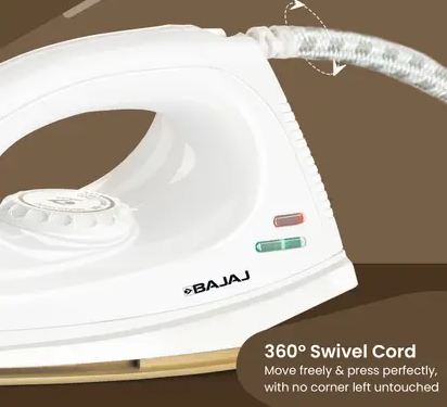 BAJAJ DX 7 Neo 1000 W Dry Iron (White)