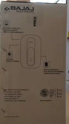 BAJAJ AQUAQUICK 3L 3KW INSTANT Water Heater (WHITE AND BLUE)