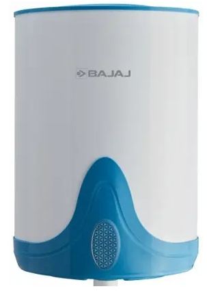 BAJAJ Soleiza Enamel Coated Steel Tank 2KW Storage Water Heater (White & Sky Blue)
