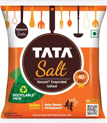 TATA Salt Vacuum Evaporated Iodized Salt ( 1 Kg)