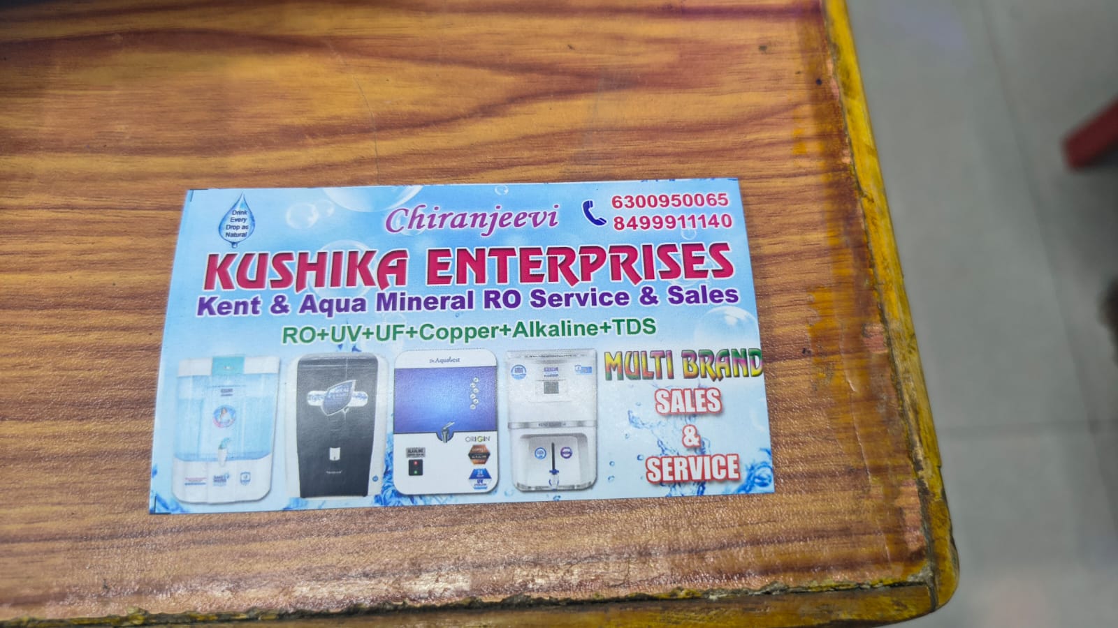 KUSHIKA ENTERPRISES — Repair & Services in Tirupati, Andhra Pradesh, India